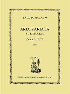Malipiero, R: Aria Variata su la follia