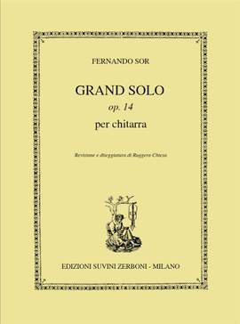 Sor, F: Grand solo op. 14