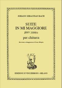 Bach, J S: Suite E major BWV 1006a