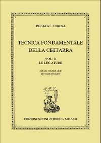 Chiesa, R: Tecnica Fondamentale della Chitarra Vol. II