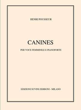 Pousseur, H: Canines
