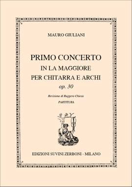 Giuliani, M: Prima Concerto A-Dur A major op. 30