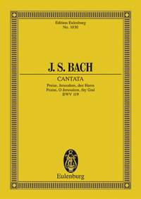 Bach, J S: Cantata No. 119 BWV 119