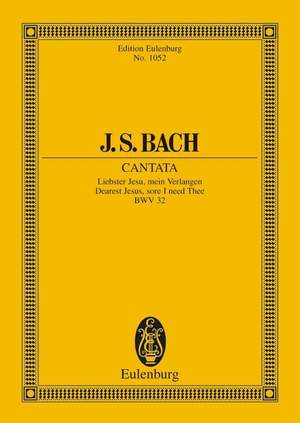 Bach, J S: Cantata No. 32 (Dominica 1 post Epiphanias) BWV 32
