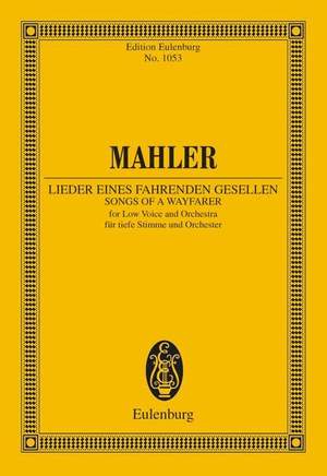 Mahler, G: Lieder eines fahrenden Gesellen