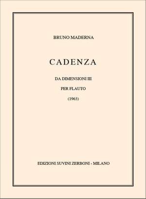 Maderna, B: Cadenza