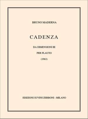 Maderna, B: Cadenza