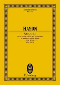 Haydn, J: String Quartet Bb major op. 71/1 Hob. III: 69