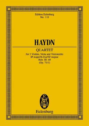 Haydn, J: String Quartet Bb major op. 71/1 Hob. III: 69