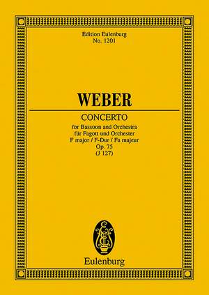 Weber: Concerto F major op. 75 JV 127