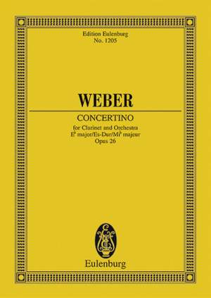 Weber: Concertino Eb major op. 26 JV 109
