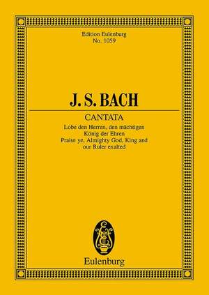 Bach, J S: Cantata No. 137 (Dominica 12 post Trinitatis) BWV 137
