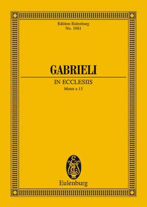 Gabrieli, G: In exclesiis
