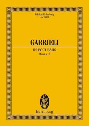 Gabrieli, G: In ecclesiis