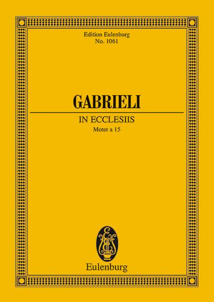 Gabrieli, G: In ecclesiis