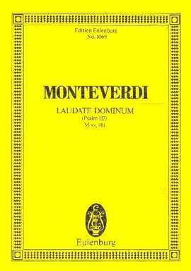 Monteverdi, C: Laudate Dominum M xv, 481