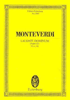 Monteverdi, C: Laudate Dominum M xv, 481