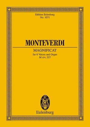 Monteverdi, C: Magnificat M xiv, 327 / SV 206, Anh.