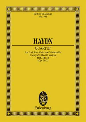 Haydn, J: String Quartet C major op. 20/2 Hob. III: 32