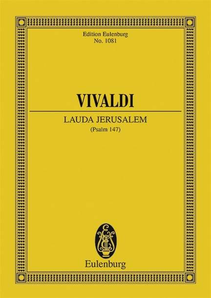 Vivaldi: Lauda Jerusalem RV 609
