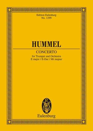 Hummel, J N: Concerto E major