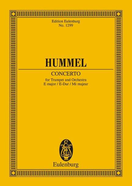 Hummel, J N: Konzert E-Dur E major