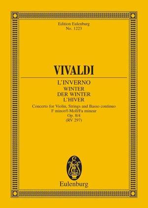 Vivaldi: The Four Seasons op. 8/4 RV 297 / PV 442