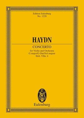 Haydn, J: Konzert G-Dur G major Hob. VIIa: 4