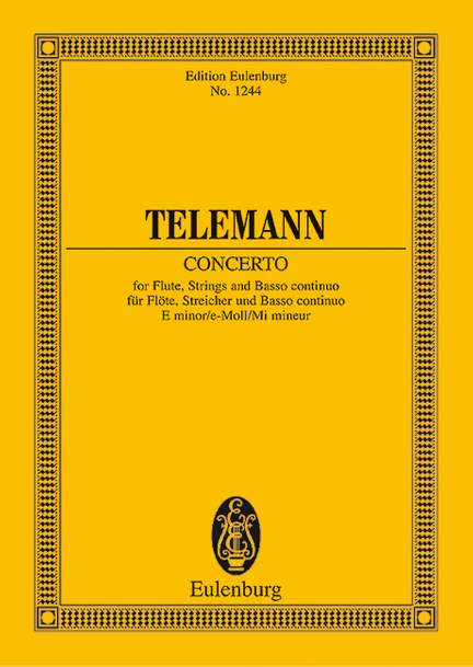 Telemann: Concerto E minor