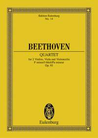 Beethoven, L v: String Quartet F minor op. 95