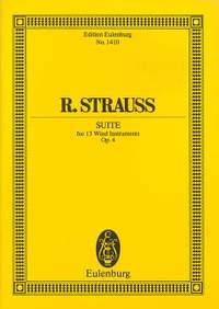 Strauss, R: Suite B-Dur B flat major op. 4 TrV 132