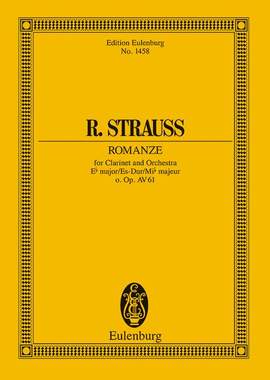 Strauss, R: Romanze Es-Dur E flat major o. Op. AV. 61