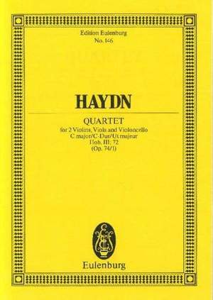 Haydn, J: String Quartet C major op. 74/1 Hob. III: 72