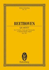 Beethoven, L v: String Quartet F major op. 18/1