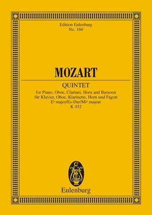 Mozart, W A: Quintett Es-Dur E flat major