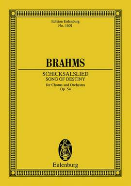Brahms, J: Schicksalslied (Song of Destiny) op. 54