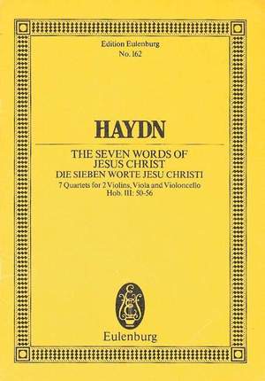 Haydn, J: The seven words of Jesus Christ op. 51 Hob. III: 50-56