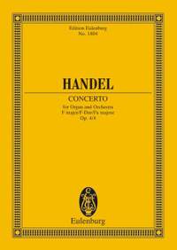 Handel, G F: Organ concerto No. 4 F major op. 4/4 HWV 292