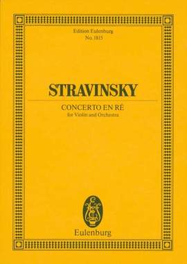 Stravinsky, I: Concerto en ré D major