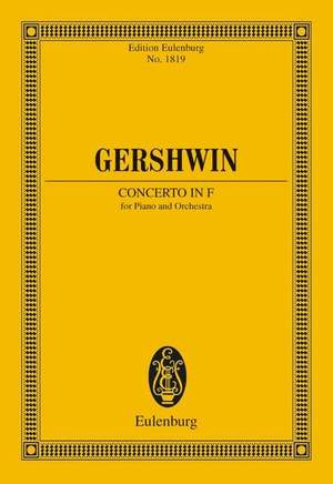 Gershwin, G: Concerto in F