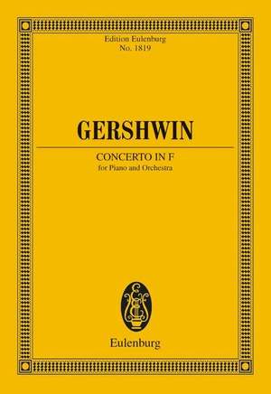 Gershwin, G: Konzert in F F major
