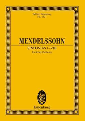 Mendelssohn: Sinfonias I-VIII
