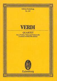 Verdi: String Quartet E minor