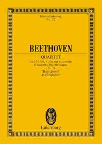 Beethoven, L v: String Quartet Eb major op. 74