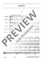Brahms, J: String Sextet G major op. 36 Product Image