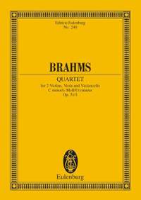 Brahms, J: String Quartet C minor op. 51/1