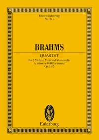 Brahms, J: String Quartet A minor op. 51/2