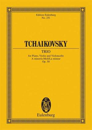 Tchaikovsky: Piano Trio A minor op. 50 CW 93