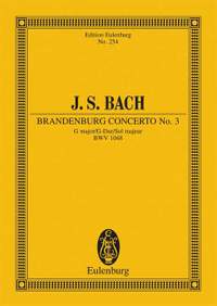 Bach, J S: Brandenburg Concerto No. 3 G major BWV 1048
