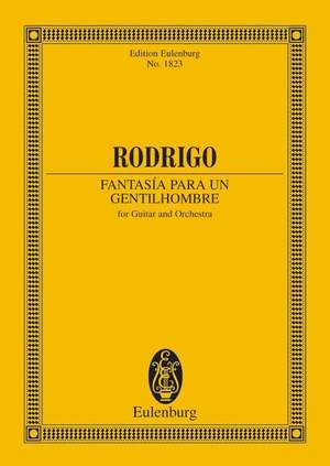 Rodrigo, J: Fantasía para un gentilhombre